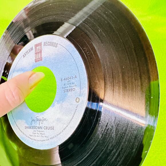 JAY FERGUSON Shakedown Cruise / City of Angels ASYLUM 46041 45rpm Vinyl Record‎ - Picture 4 of 8